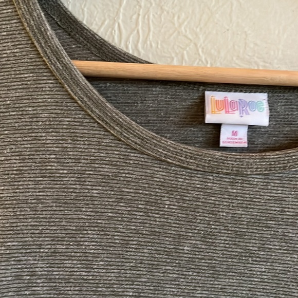 Grey/green high-low lularoe dress. Size Medium. - Picture 2 of 2